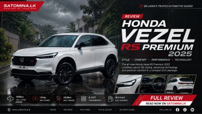 Honda Vezel RS Premium 2025 Review in Sri Lanka